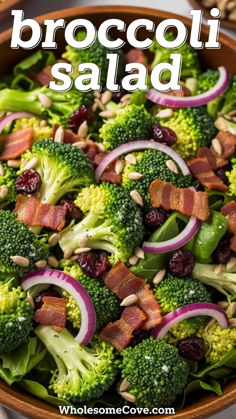 Broccoli Salad Recipe | Crunchy No-Lettuce Salad Idea