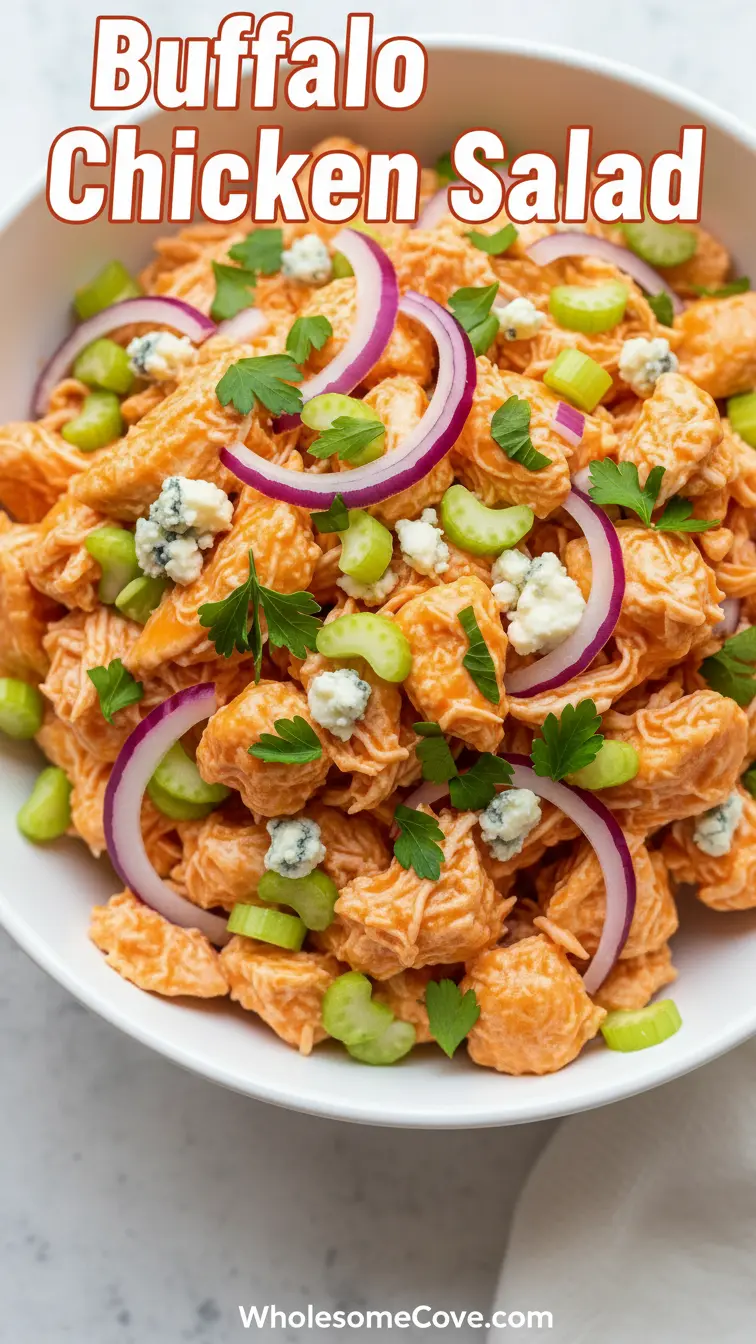 Buffalo Chicken Salad Recipe | Fresh, Bold & Flavor-Packed