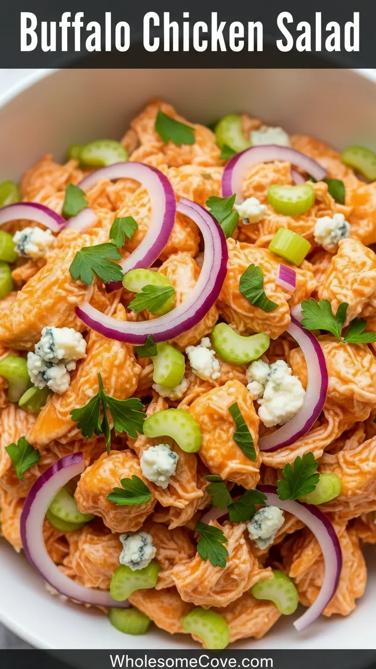 Buffalo Chicken Salad Recipe | Family-Friendly Dinner Idea