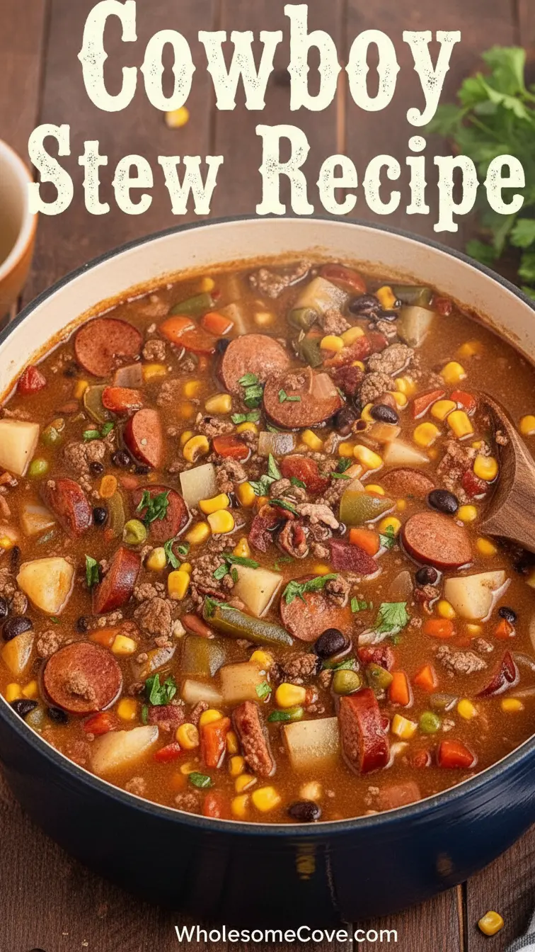 Cowboy Stew Recipe | Quick & Hearty Comfort Dinner