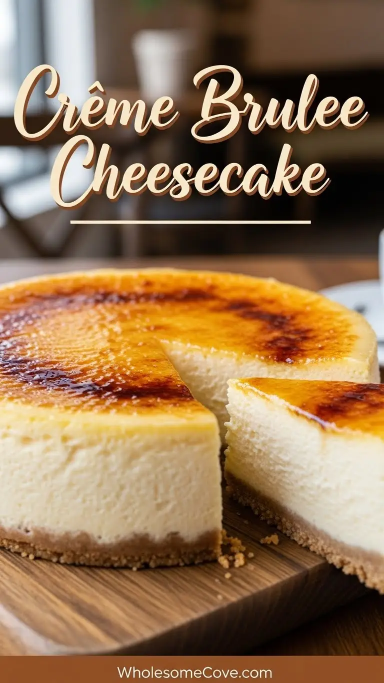 Creme Brulee Cheesecake Recipe
