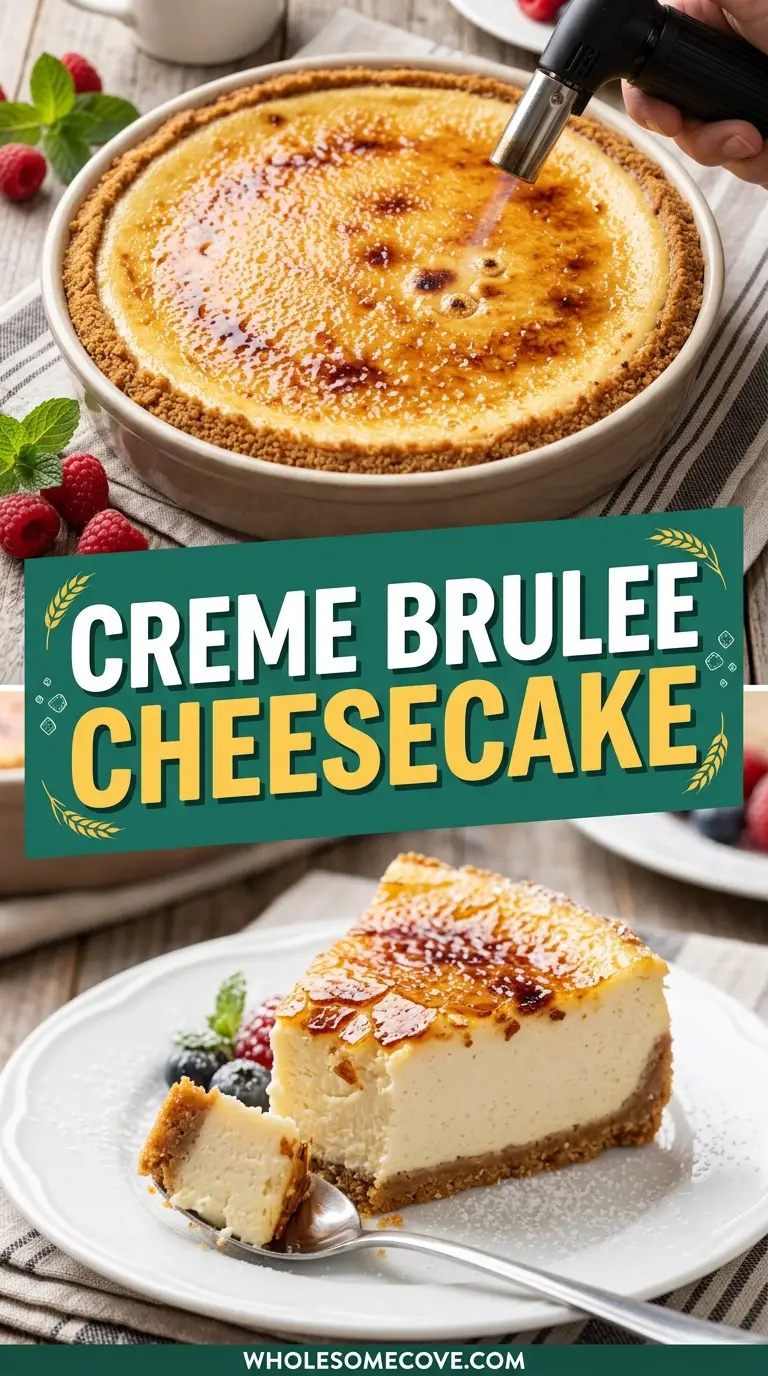 Creme Brulee Cheesecake Recipe
