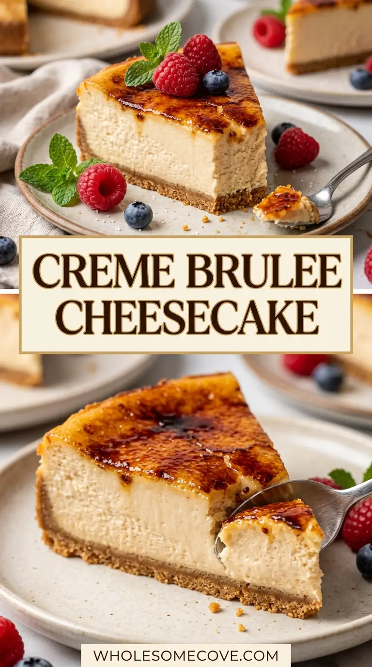 Creme Brulee Cheesecake Recipe