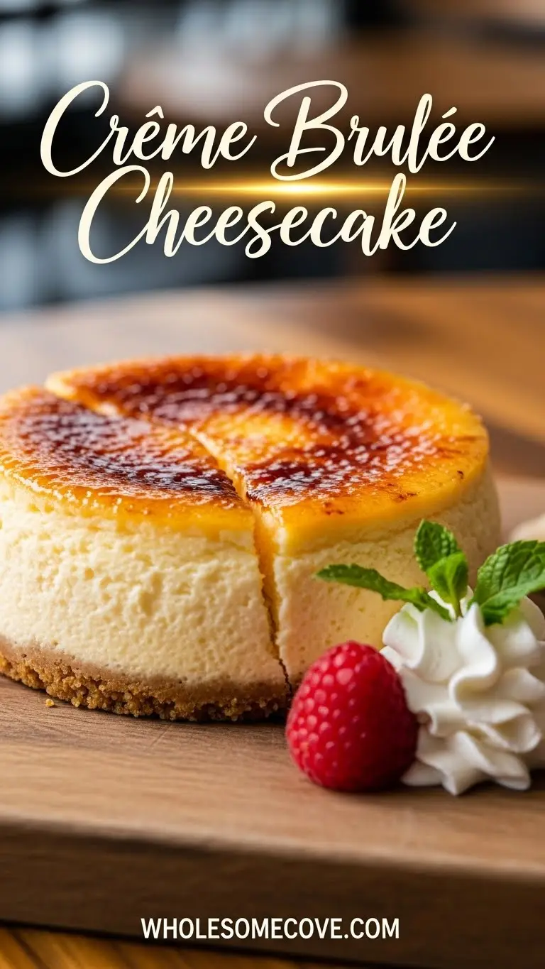 Creme Brulee Cheesecake Recipe
