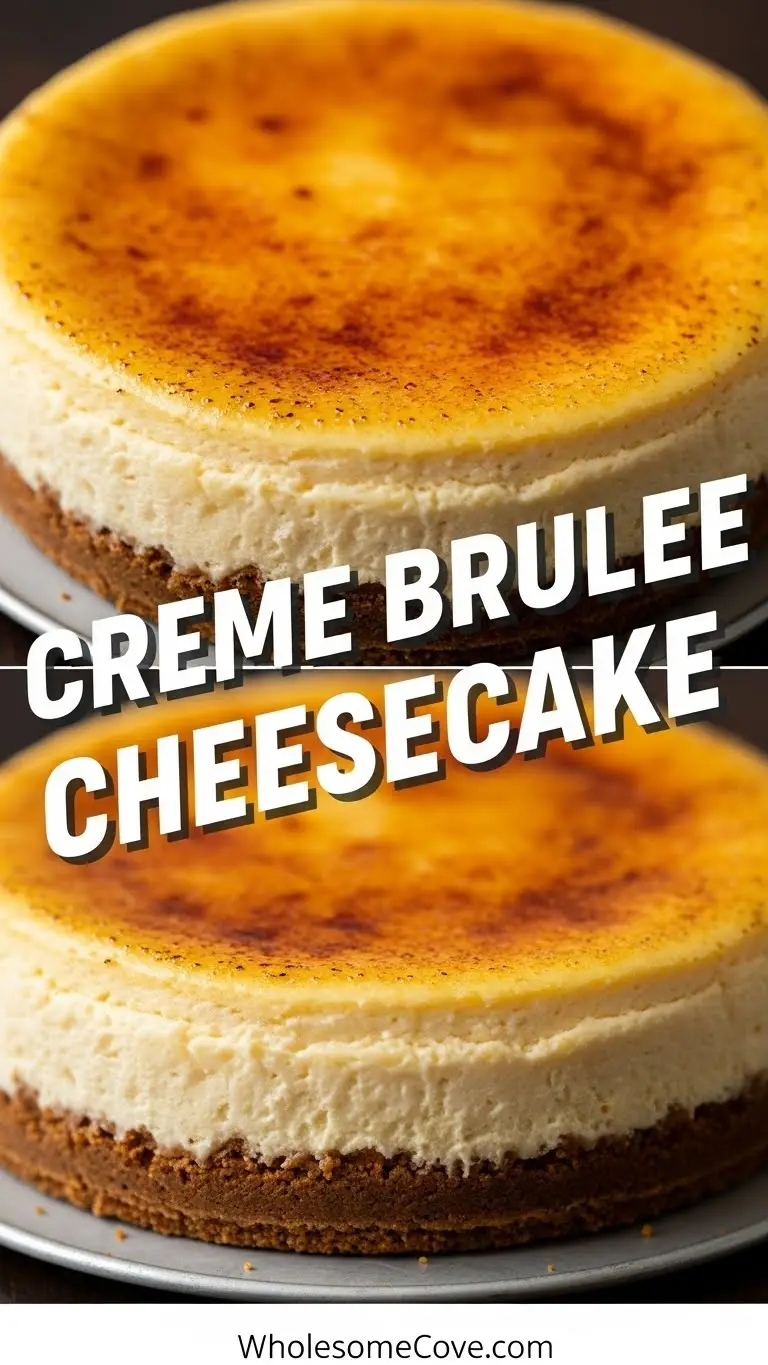 Creme Brulee Cheesecake Recipe
