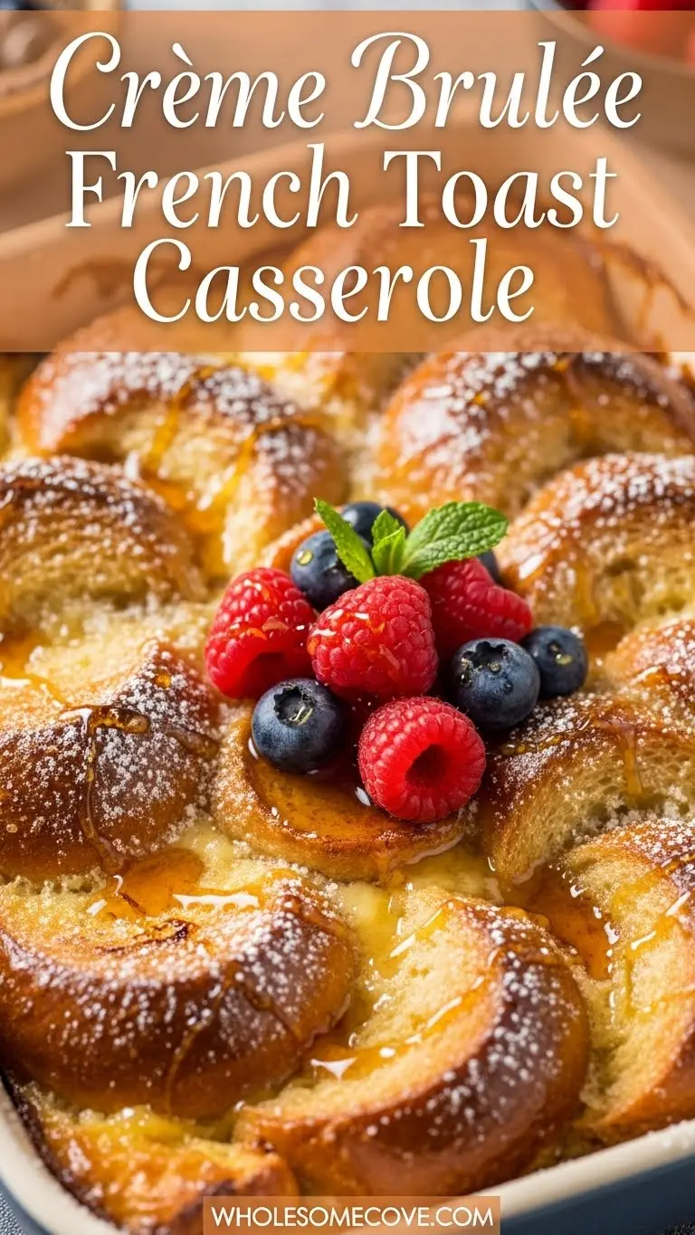 Creme Brulee French Toast Casserole Recipe
