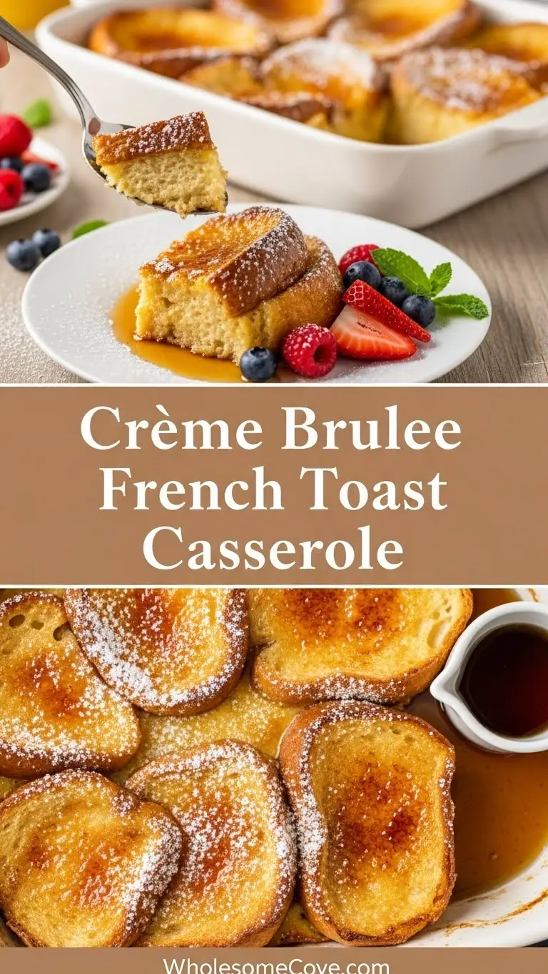 Creme Brulee French Toast Casserole Recipe
