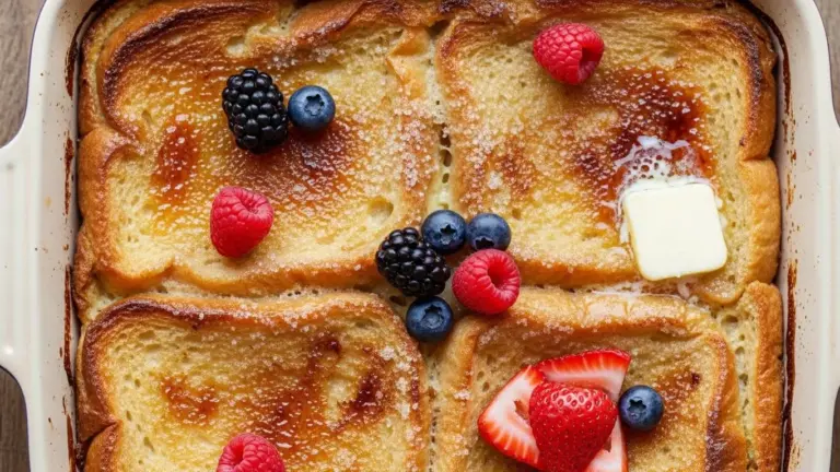 Creme Brulee French Toast Casserole Recipe
