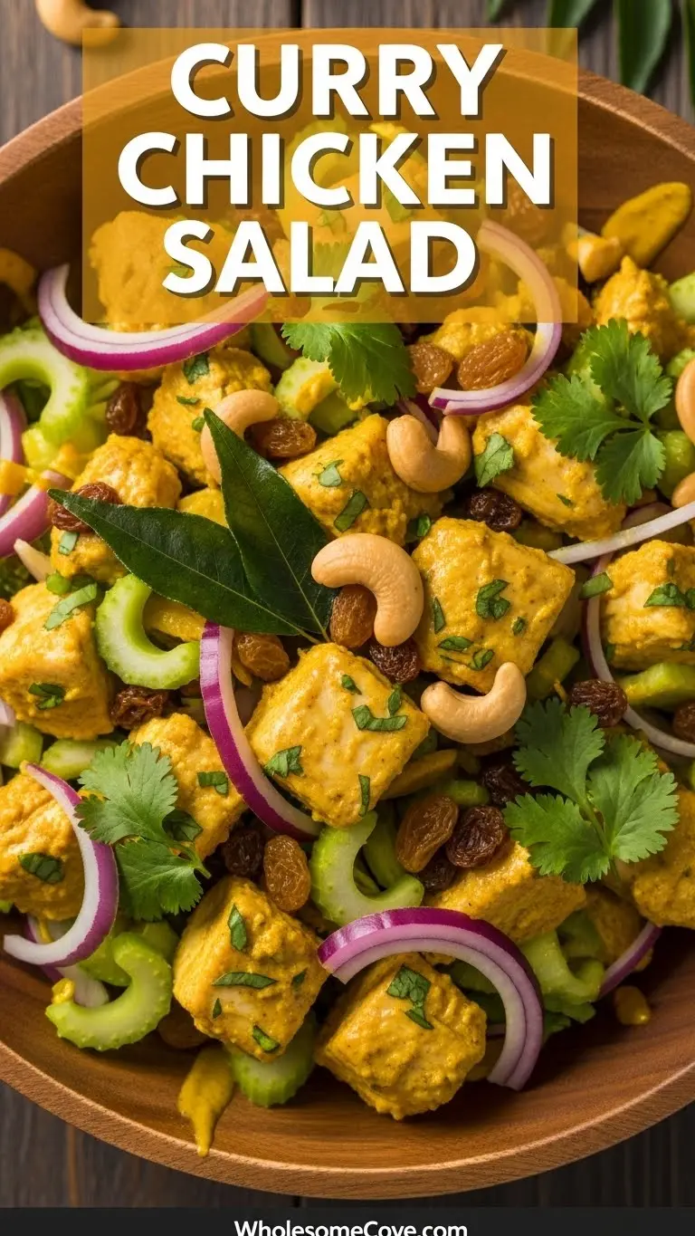 Curry Chicken Salad Recipe | Great for Busy Weekdays