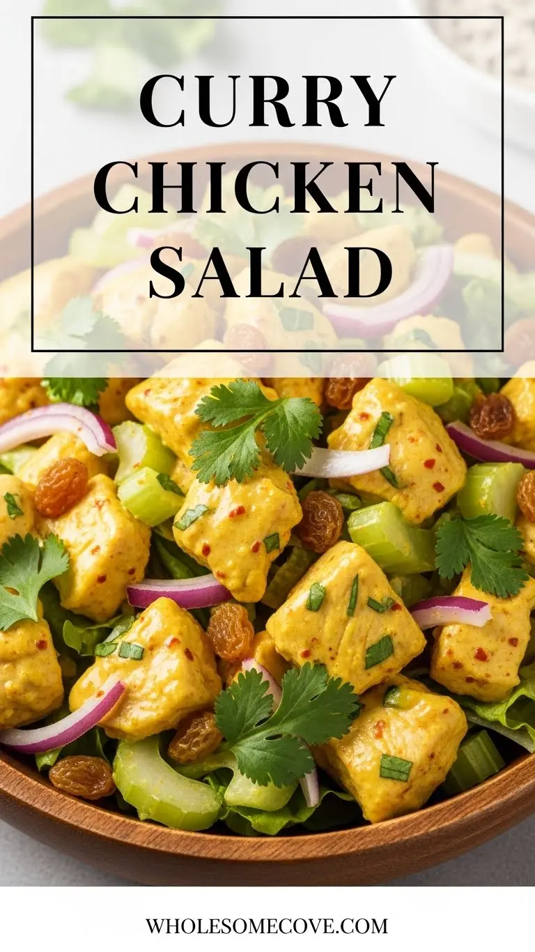 Curry Chicken Salad Recipe | Light, Creamy & Satisfying