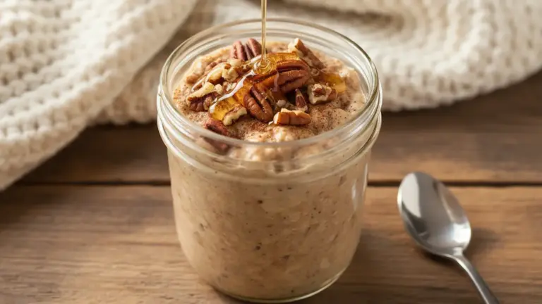 Gingerbread Overnight Oats Recipe