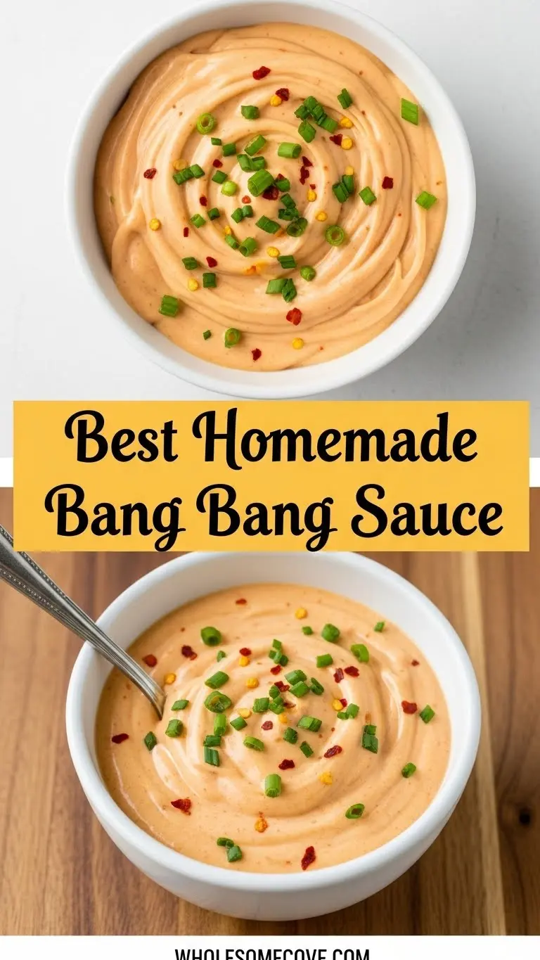Homemade Bang Bang Sauce Recipe