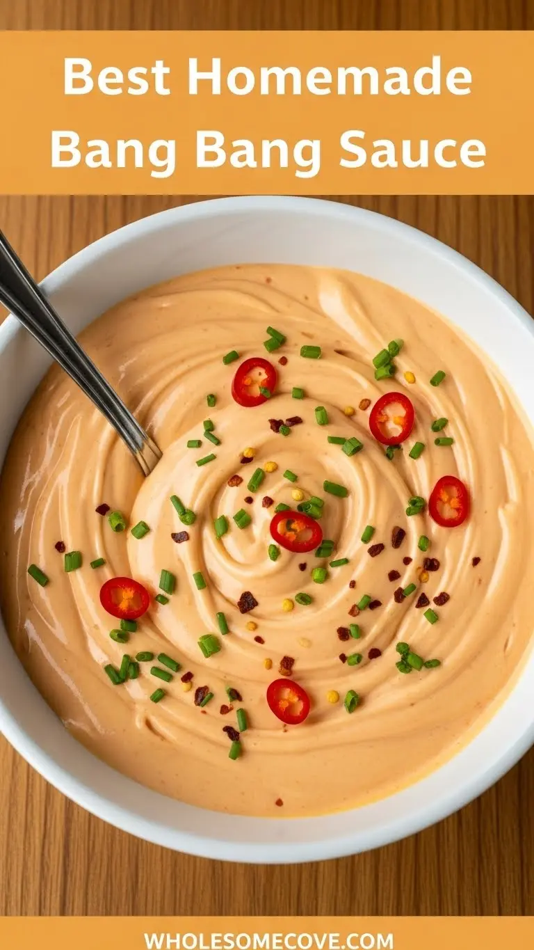 Homemade Bang Bang Sauce Recipe