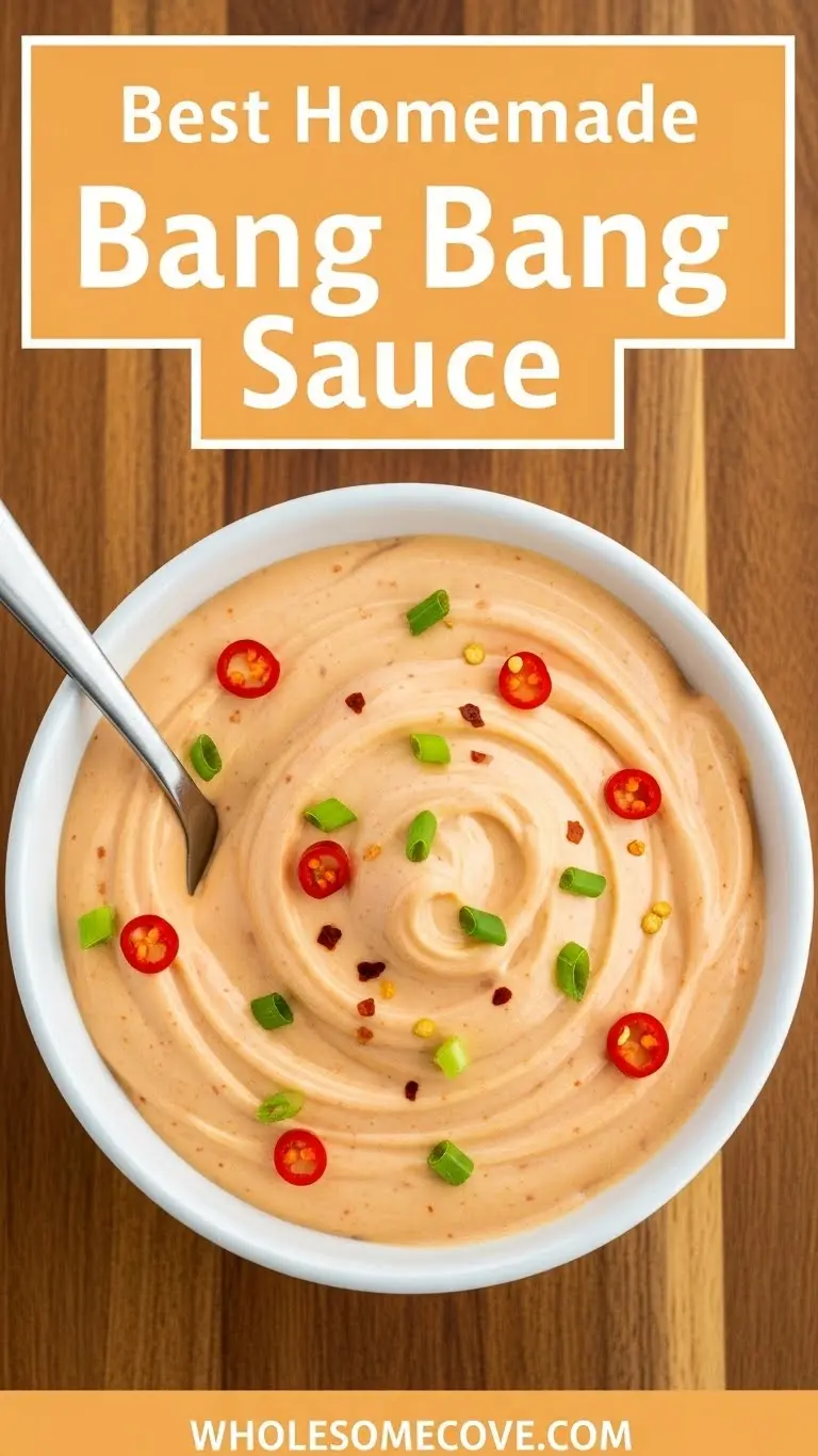 Homemade Bang Bang Sauce Recipe