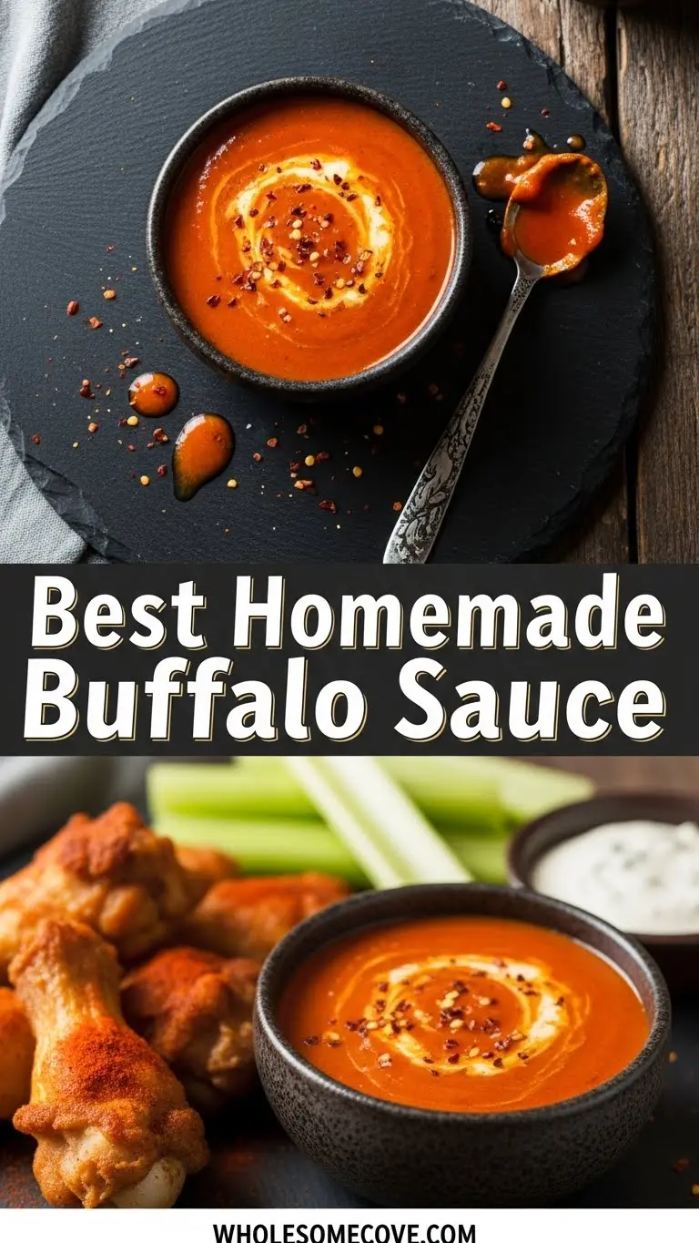 The Best Homemade Buffalo Sauce Recipe