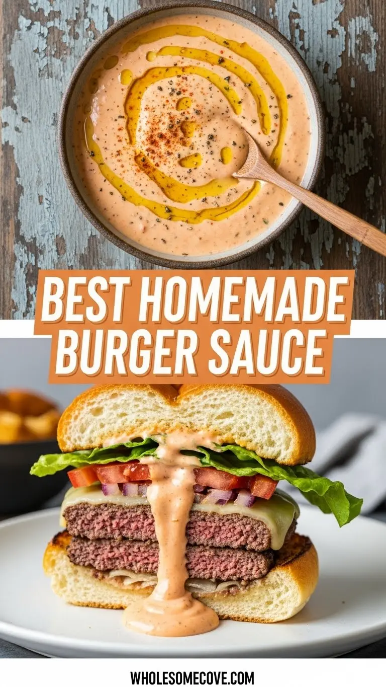 Homemade Burger Sauce Recipe