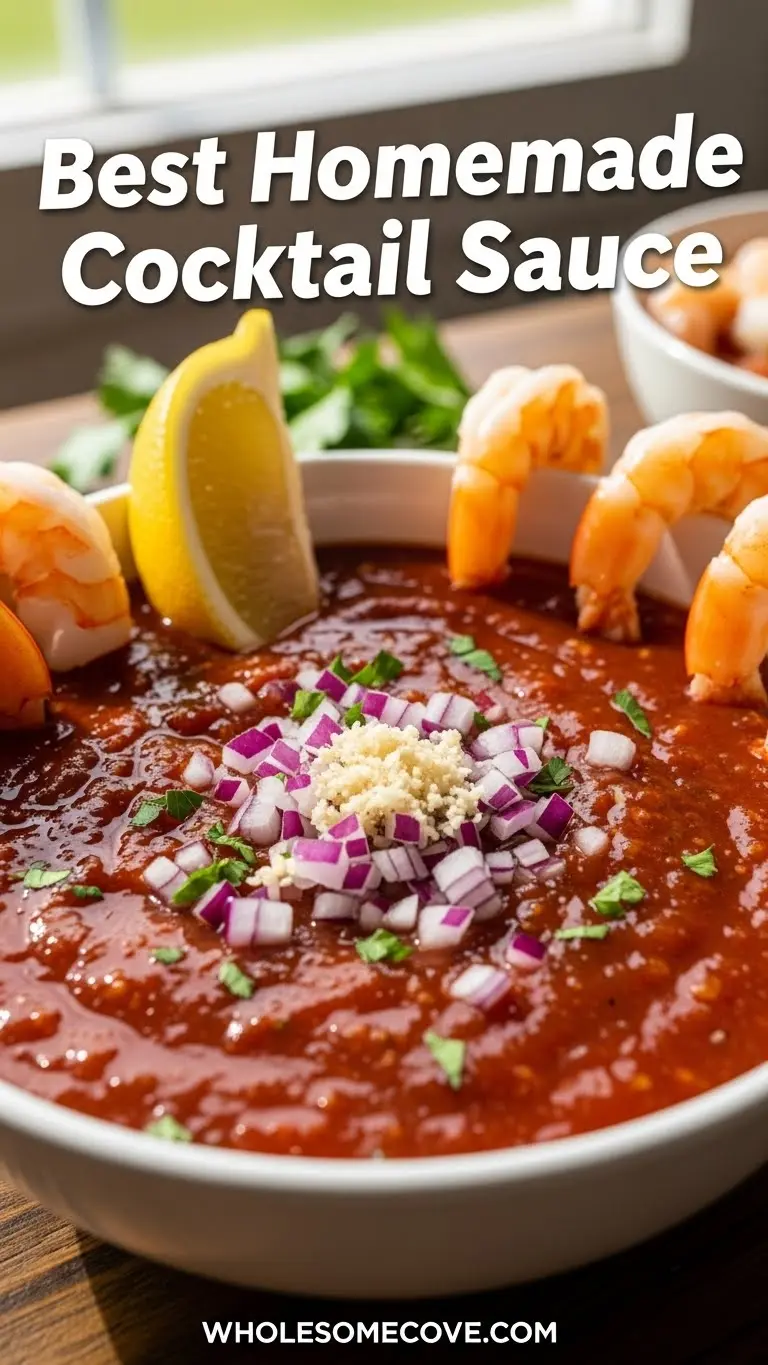 Homemade Cocktail Sauce Recipe