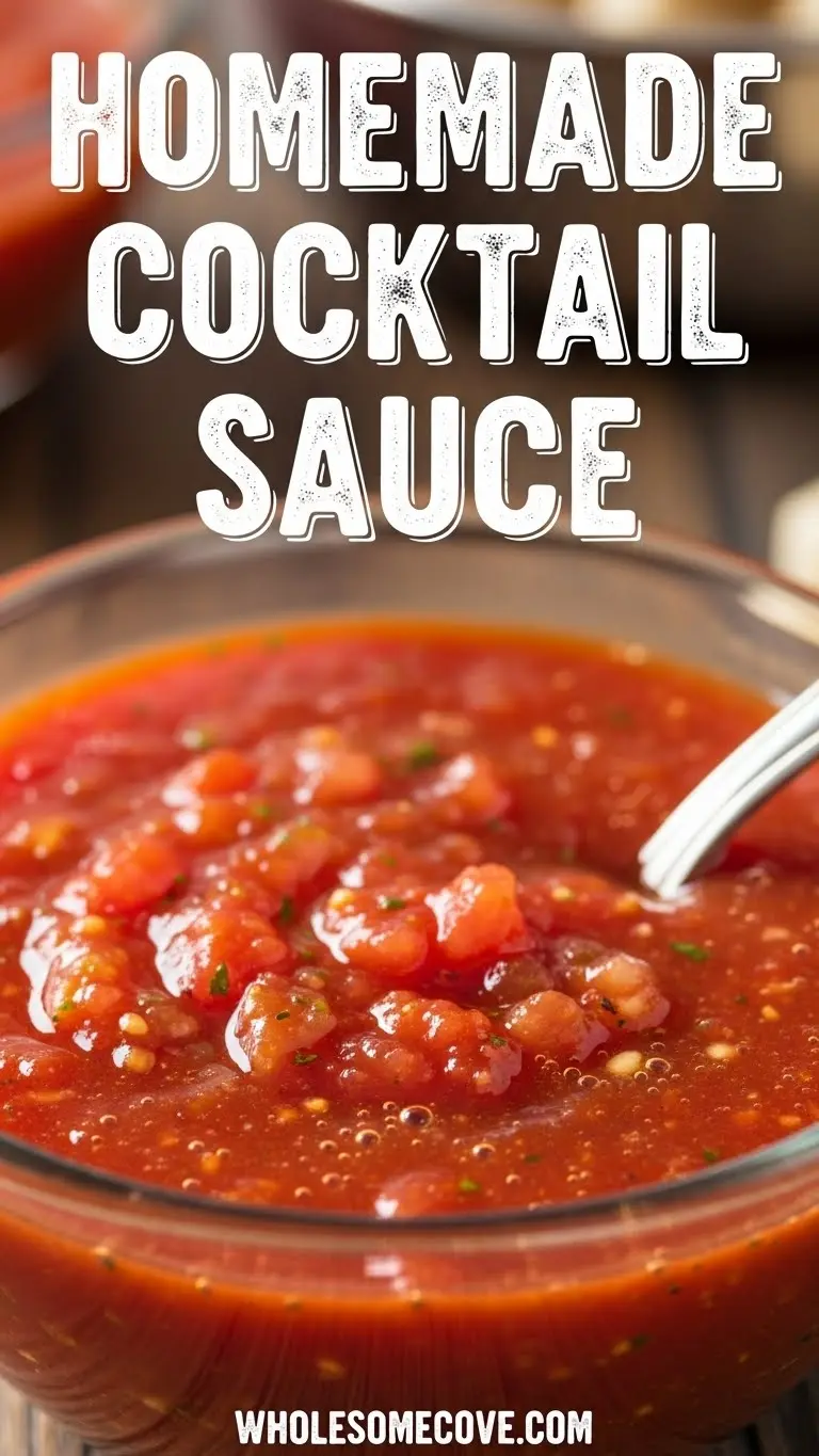 Homemade Cocktail Sauce Recipe