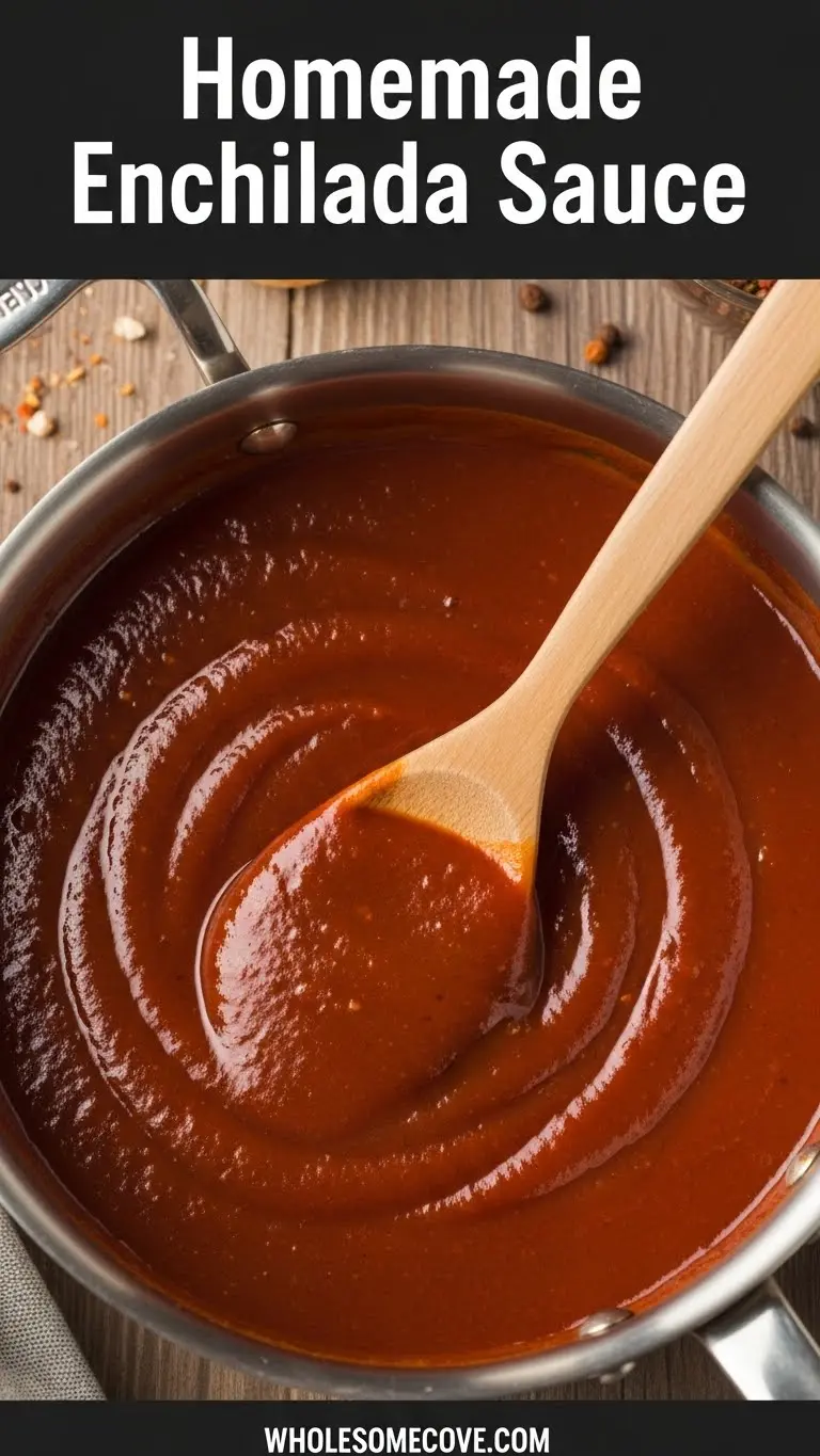 Homemade Enchilada Sauce Recipe | Kid-Friendly Mild & Flavorful