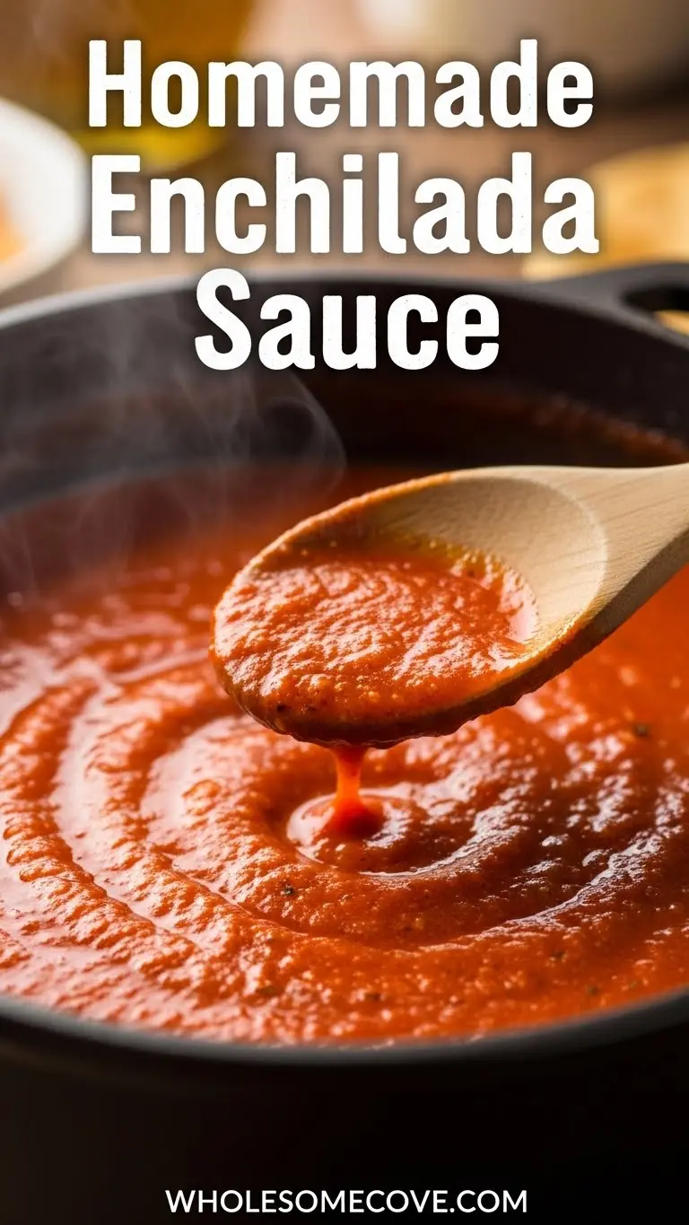 Homemade Enchilada Sauce Recipe | Perfect for Tacos, Enchiladas & Casseroles