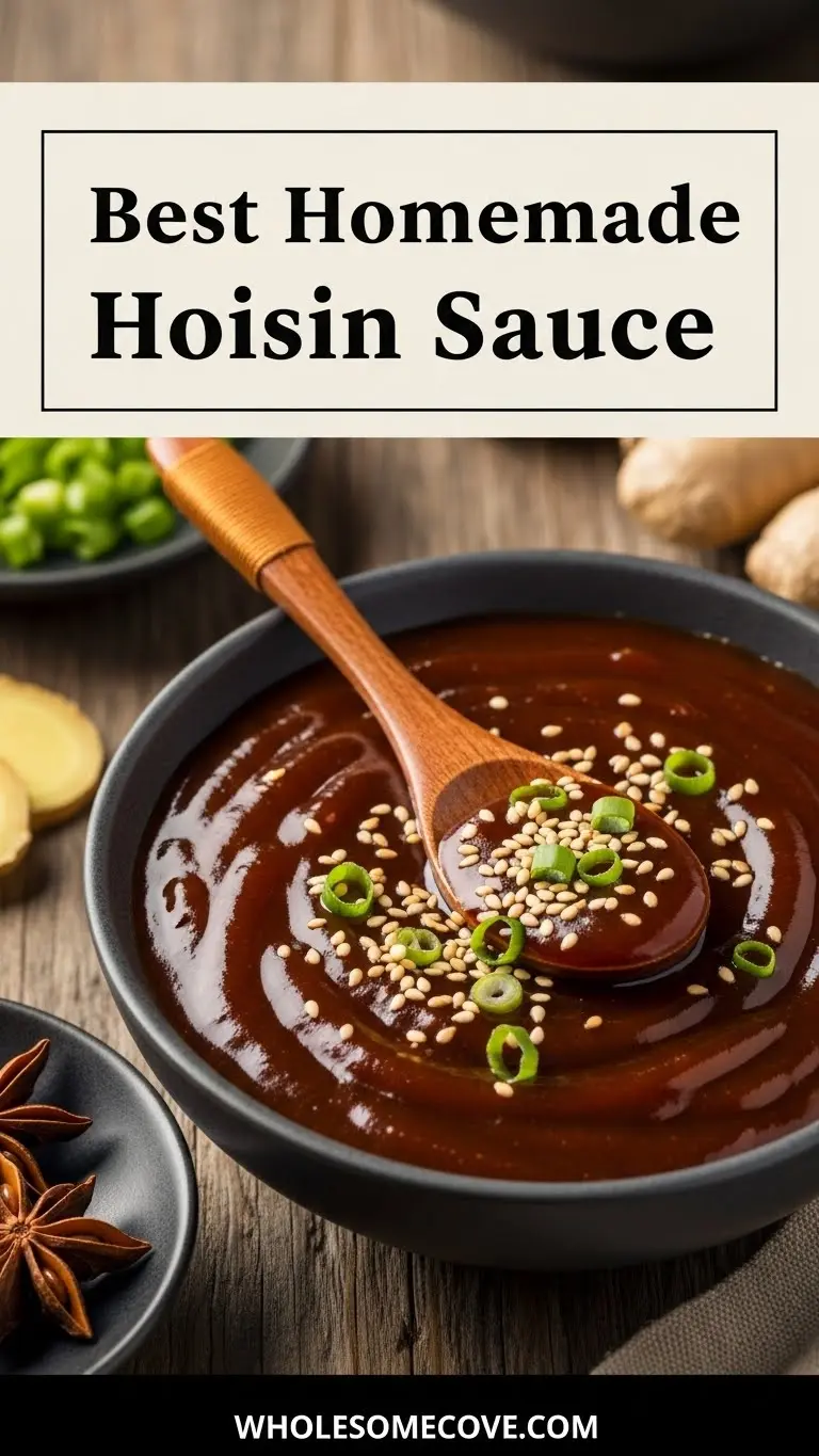 Hoisin Sauce Recipe | Classic Asian Sauce for Homemade Takeout