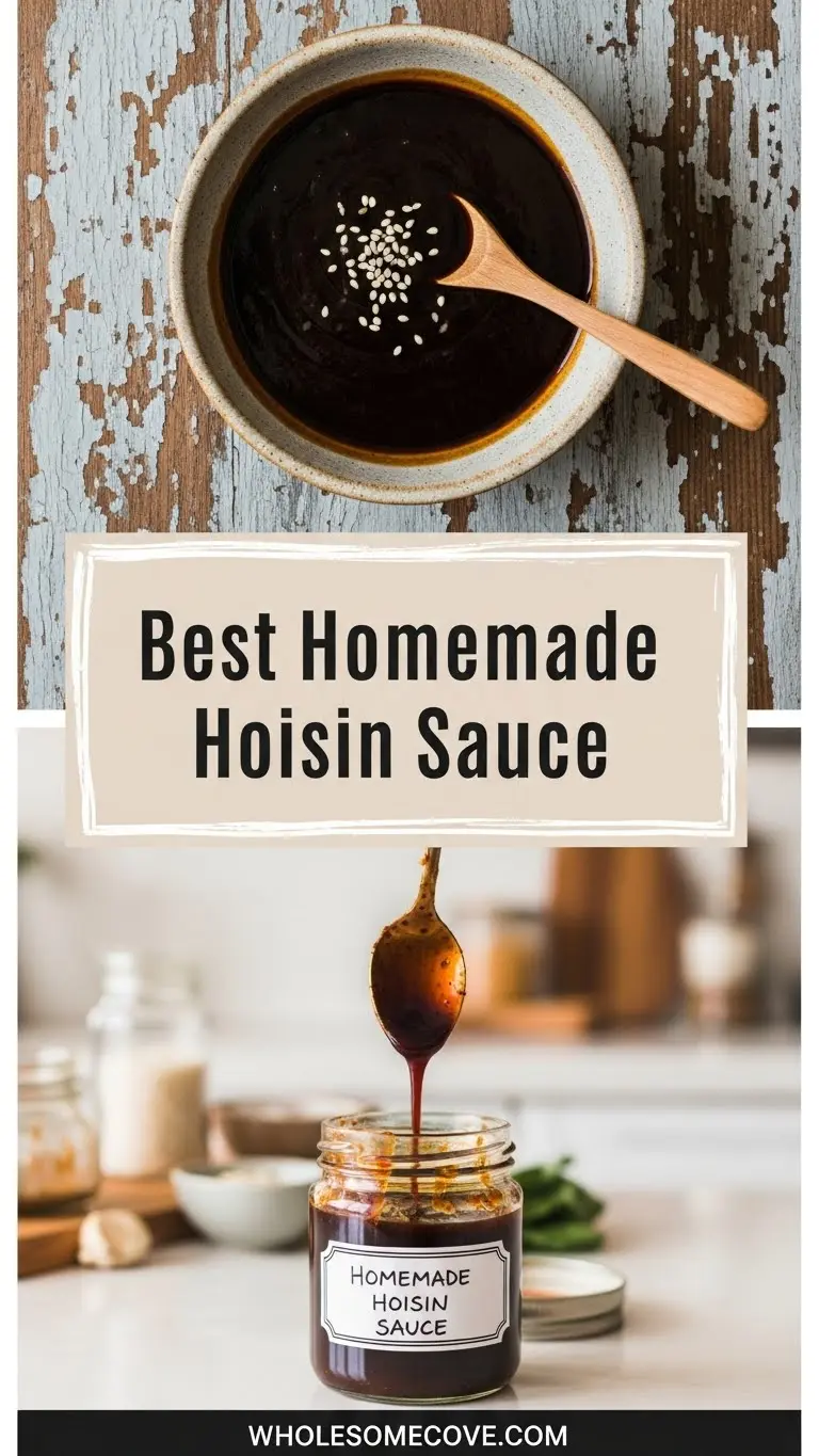 Hoisin Sauce Recipe | Easy Sauce for Asian Appetizers & Dips