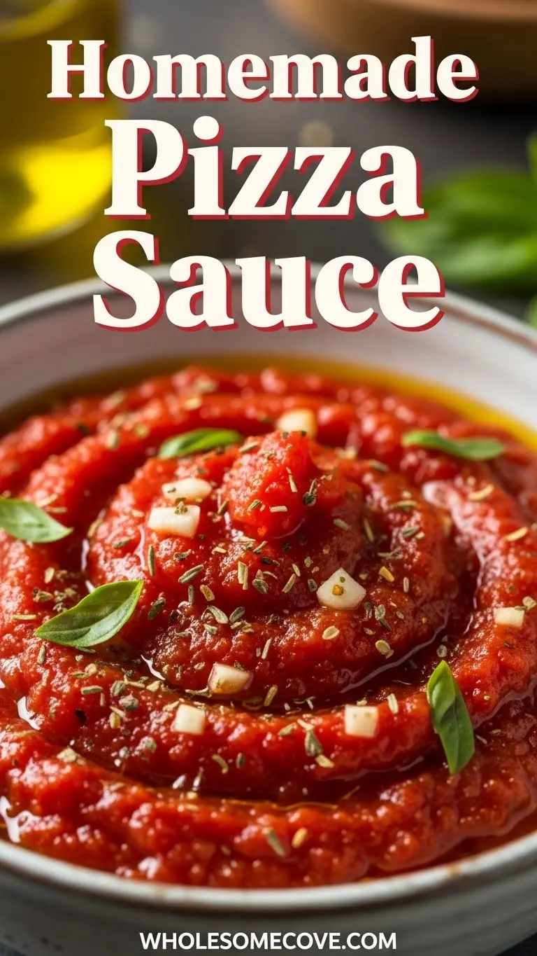 Homemade Pizza Sauce Recipe