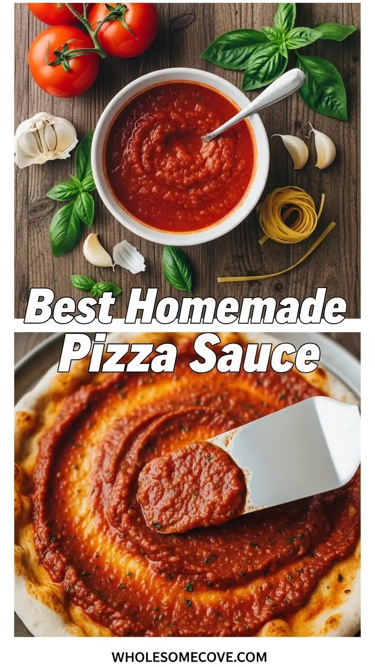 Homemade Pizza Sauce Recipe