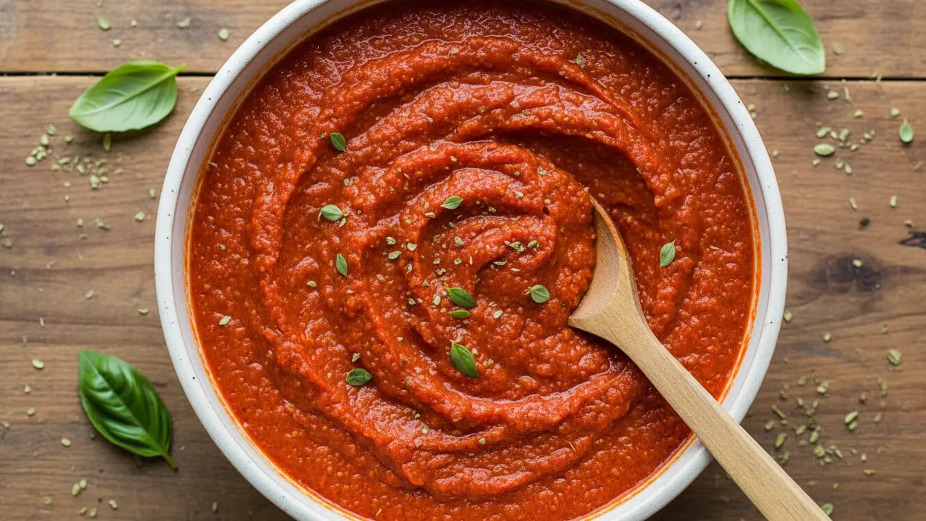 Homemade Pizza Sauce Recipe