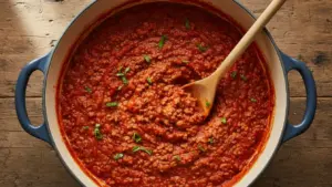 Homemade Spaghetti Sauce Recipe