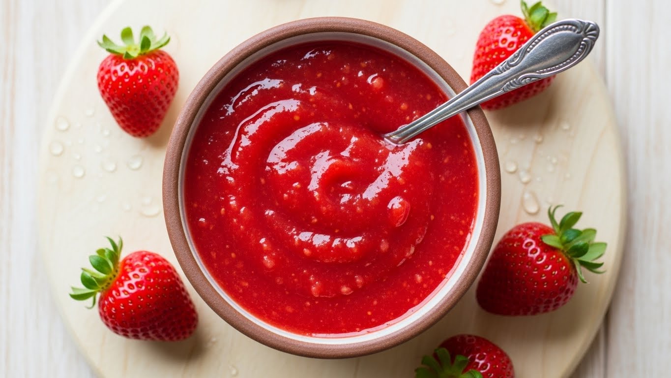Homemade Strawberry Sauce Recipe