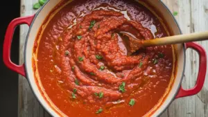 Homemade Tomato Sauce Recipe