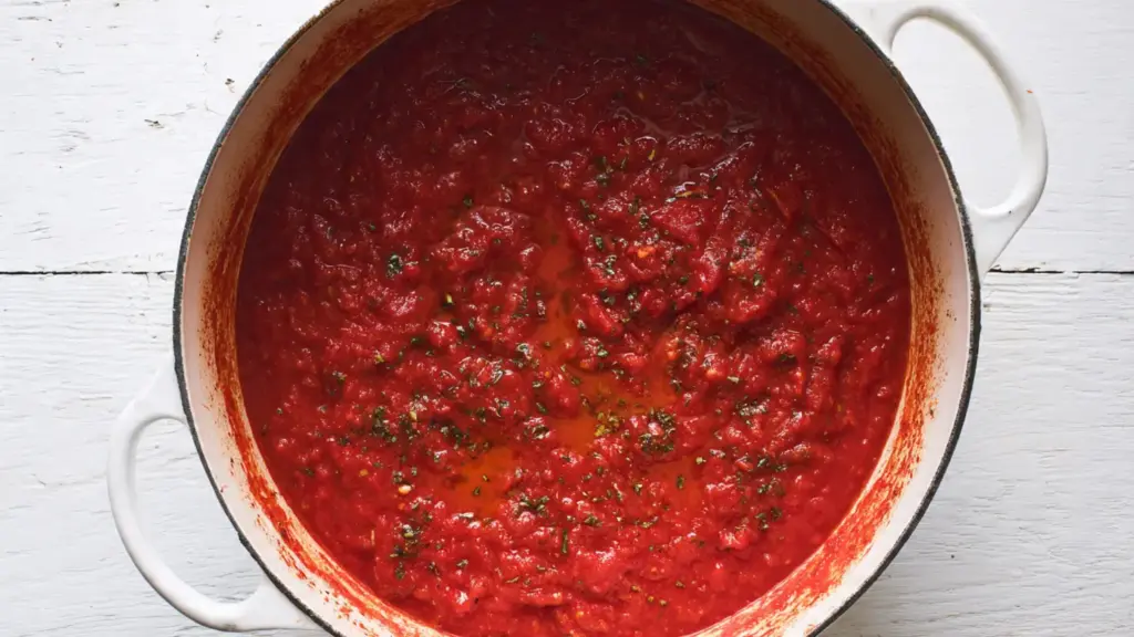 Homemade Tomato Sauce Recipe