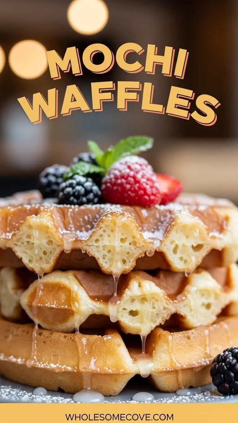 Mochi Waffle Recipe