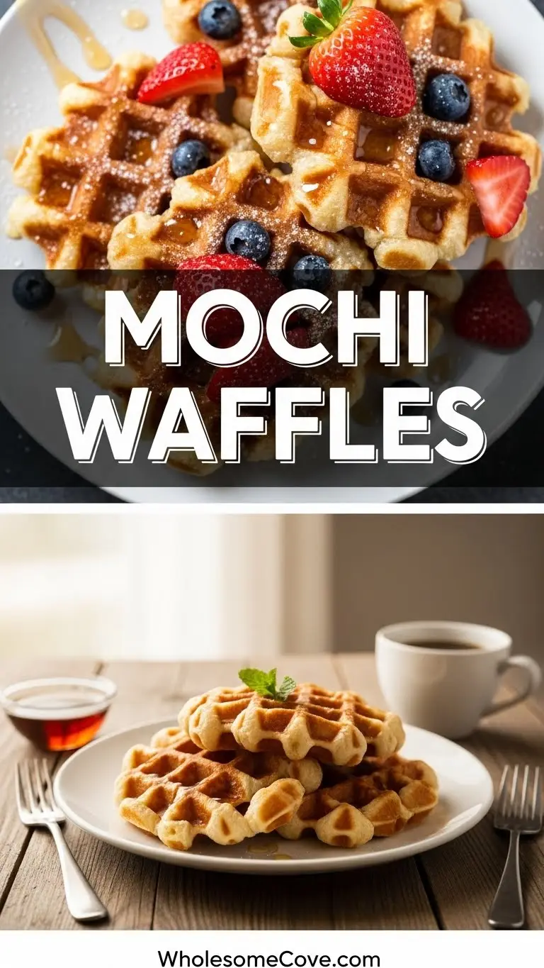 Mochi Waffle Recipe