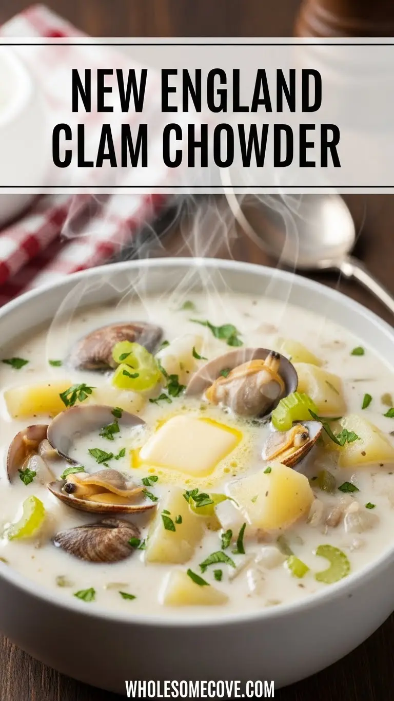 New England Clam Chowder Recipe
