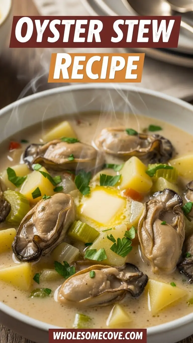 Oyster Stew Recipe | Quick Comfort Food in Under 30 Minutes
