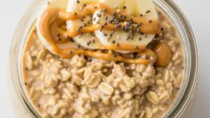 Peanut Butter Overnight Oats Recipe