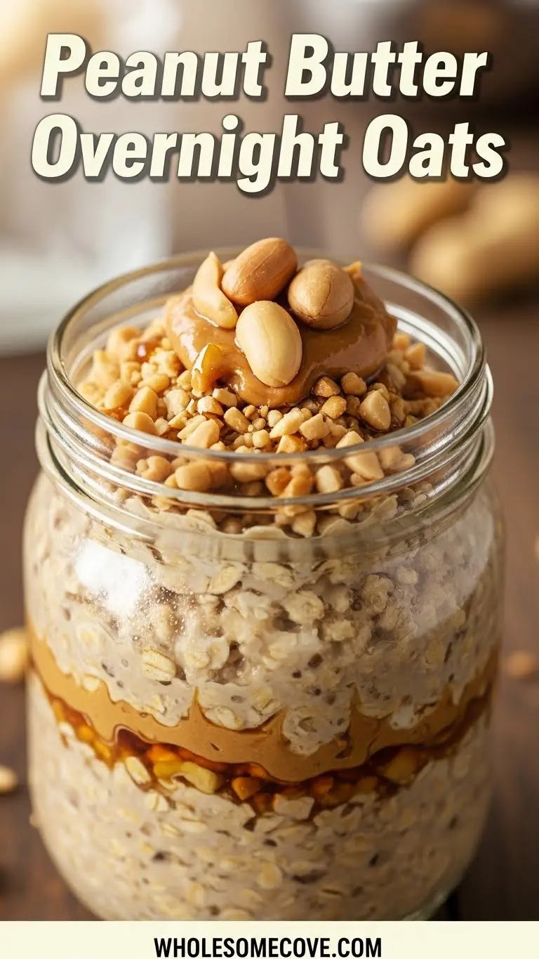 Peanut Butter Overnight Oats Recipe