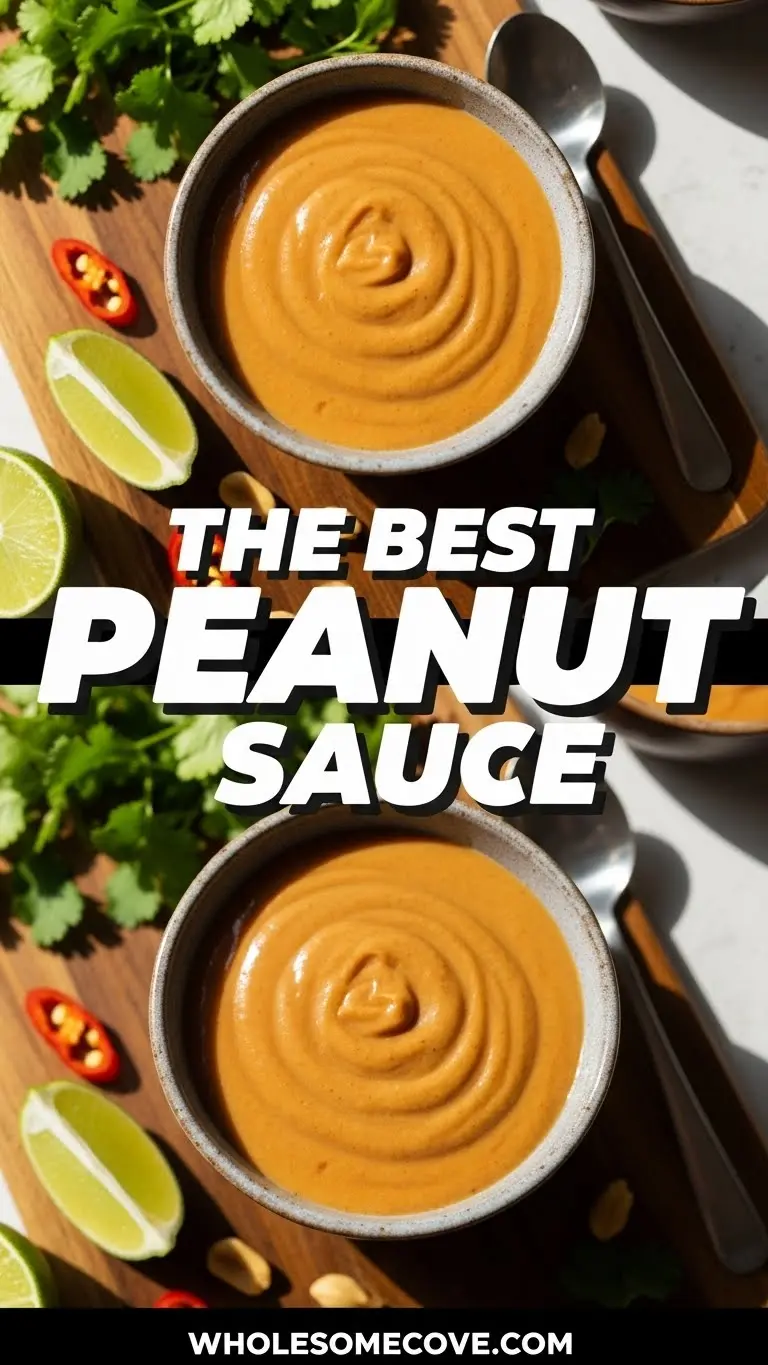 Peanut Sauce Recipe