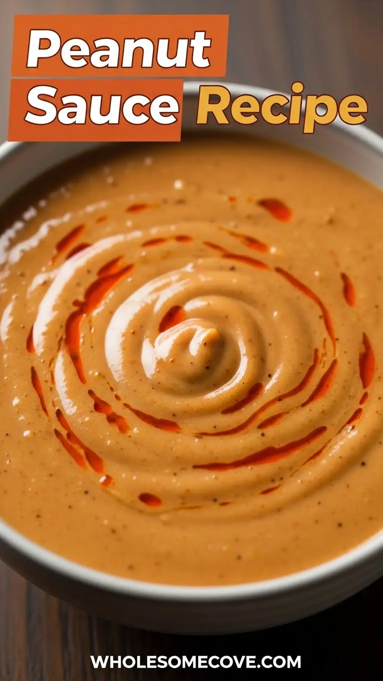 Peanut Sauce Recipe
