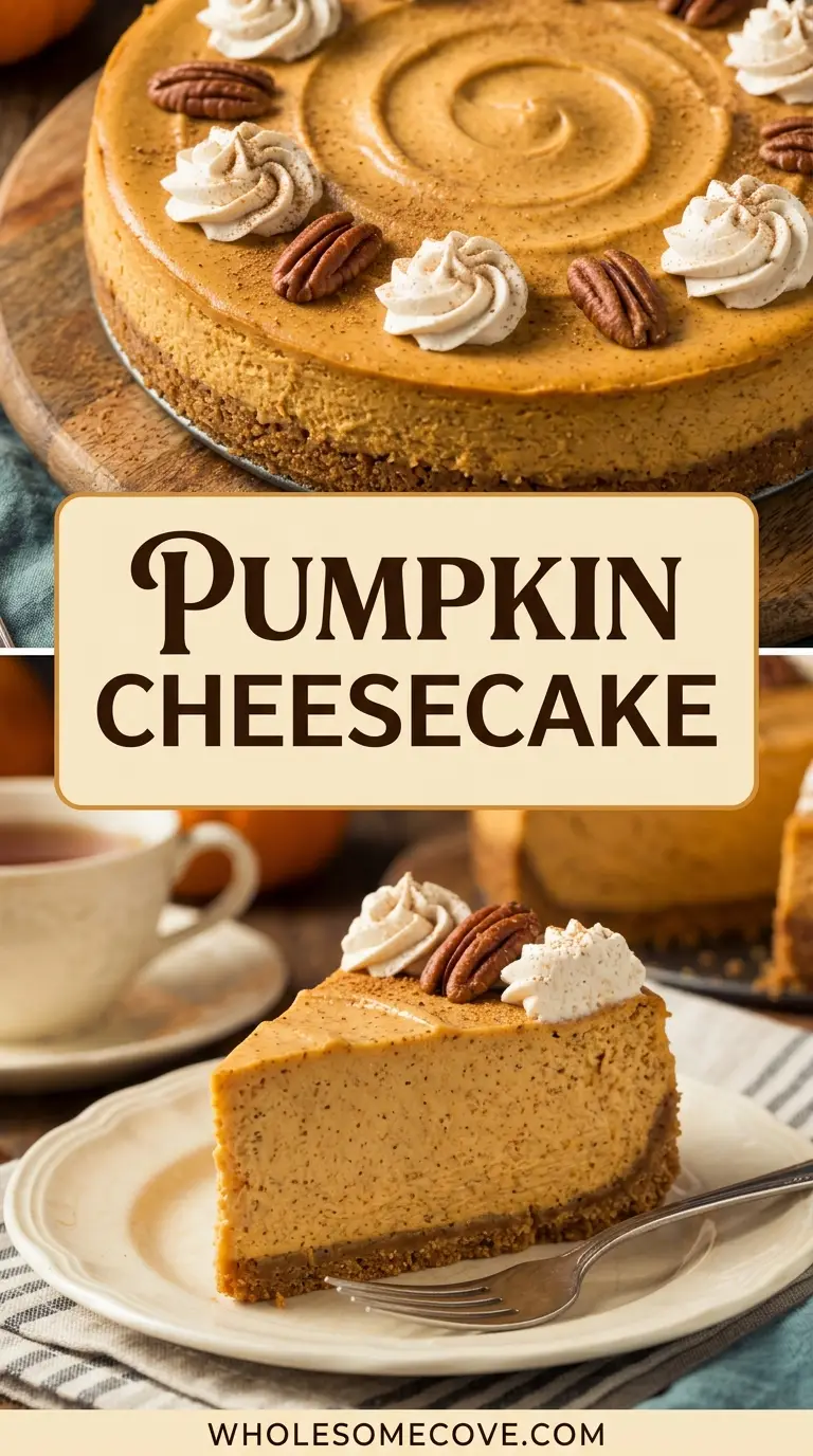 Pumpkin Cheesecake Recipe