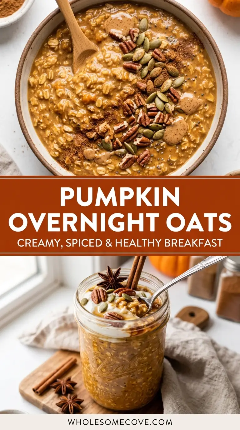 Pumpkin Overnight Oats Recipe