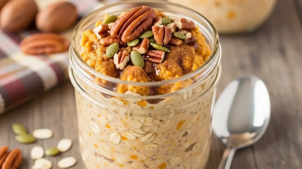 Pumpkin Overnight Oats Recipe