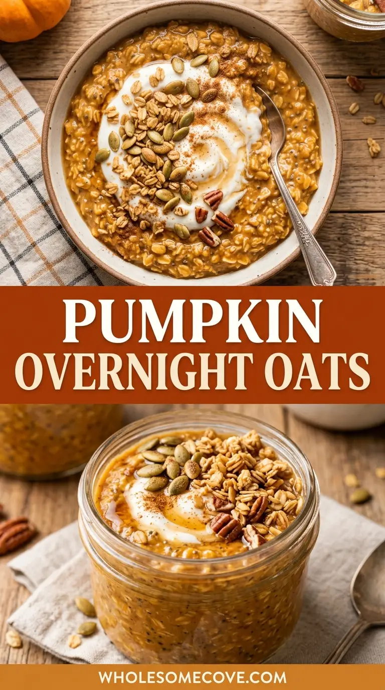 Pumpkin Overnight Oats Recipe
