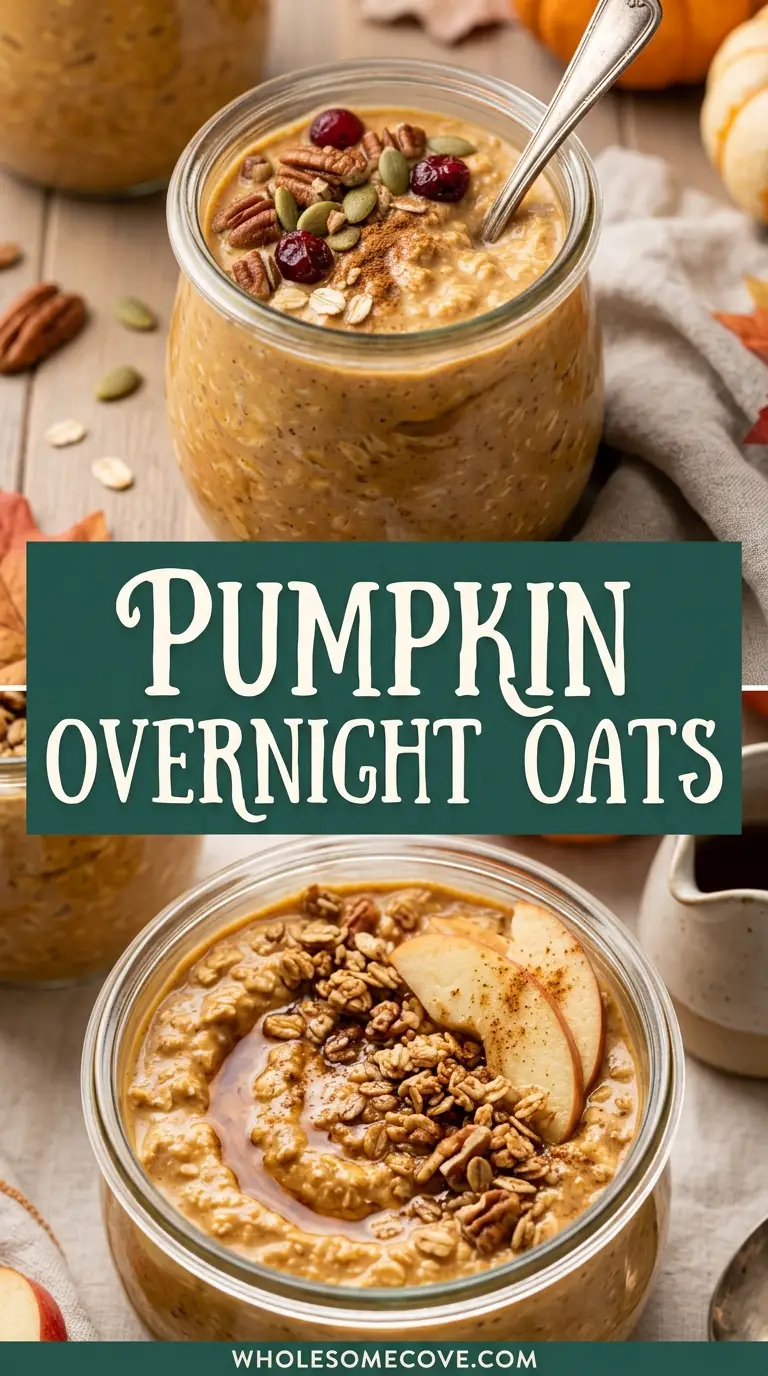 Pumpkin Overnight Oats Recipe