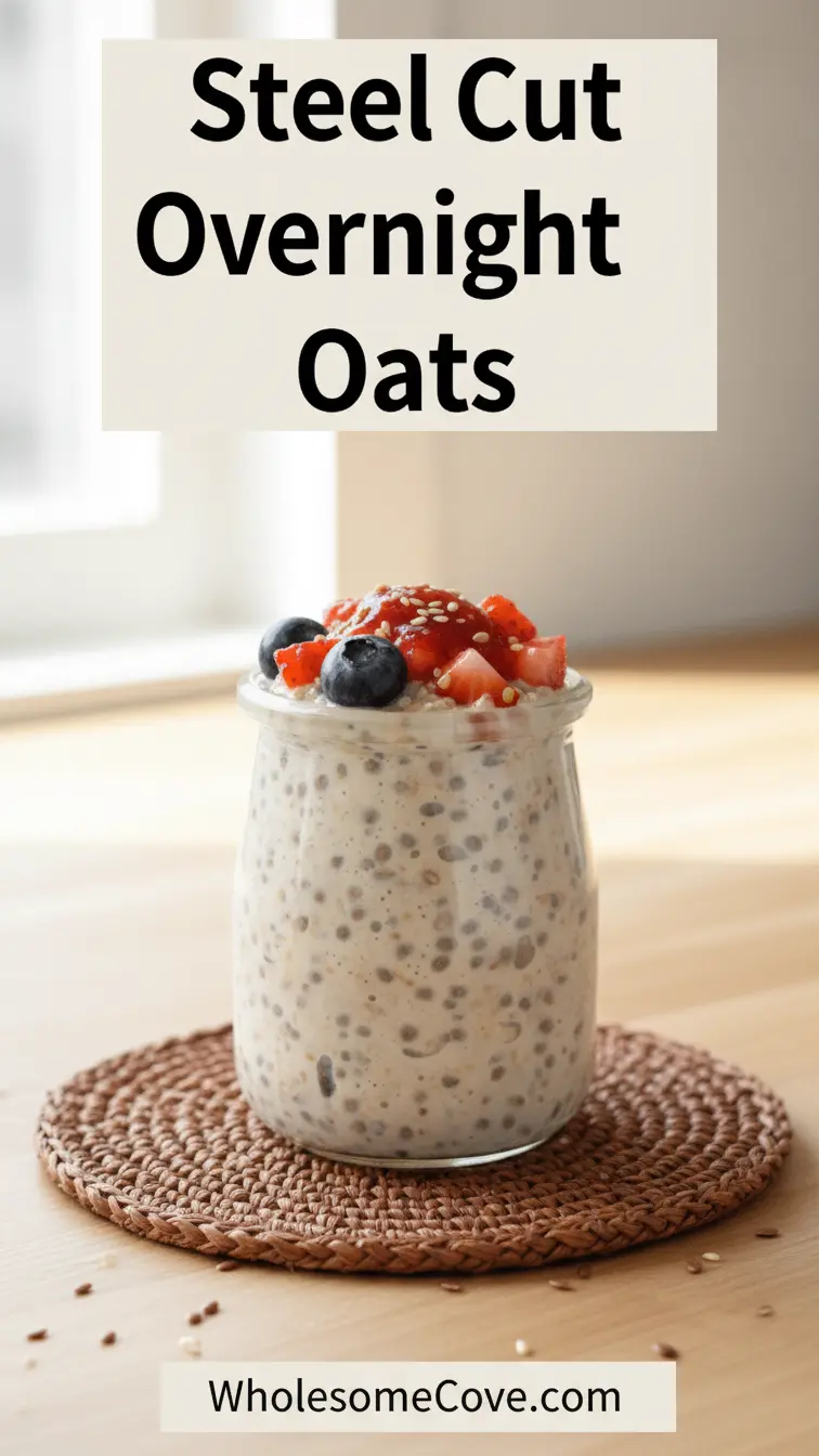 Steel Cut Overnight Oats Recipe