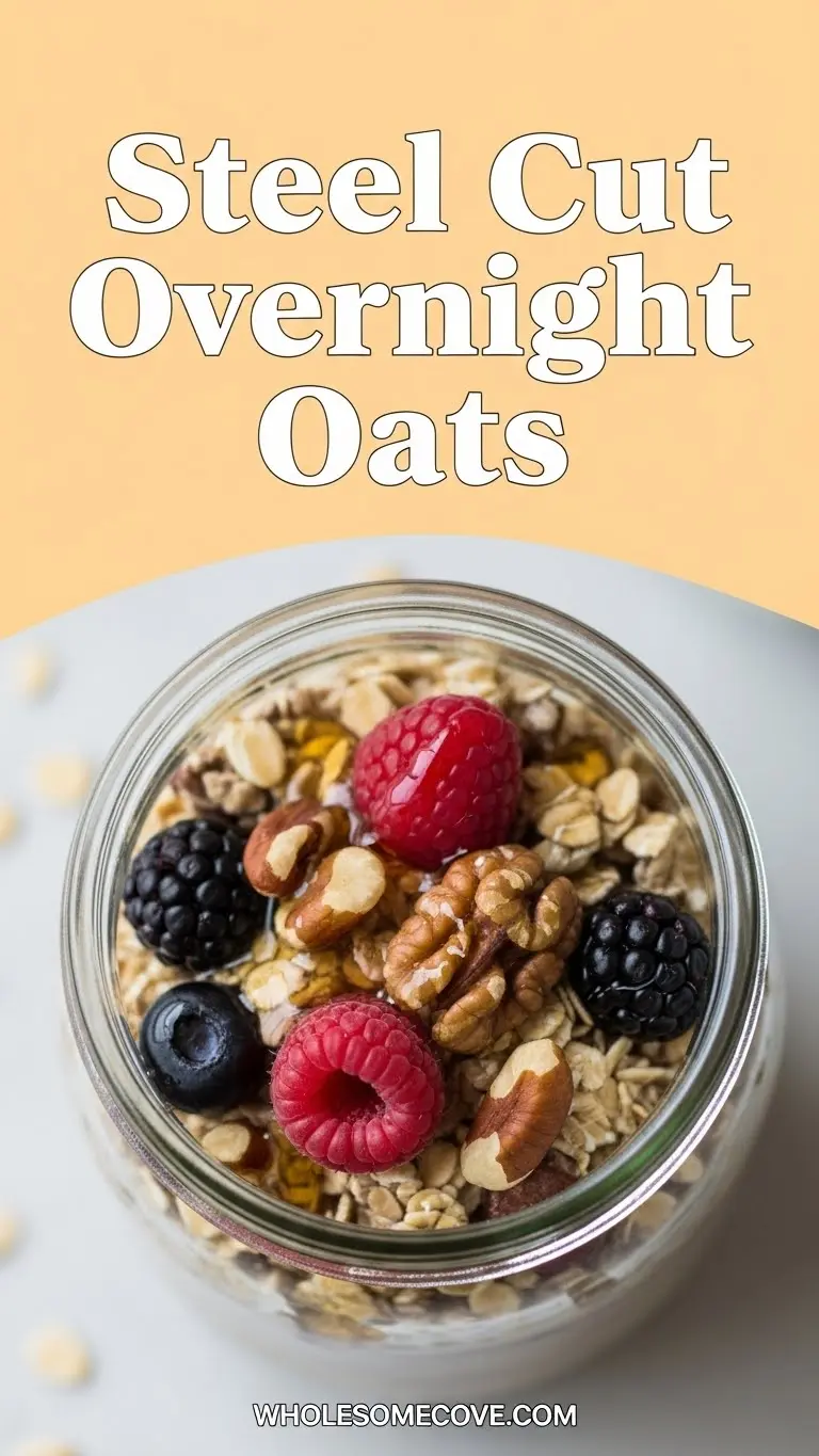 Steel Cut Overnight Oats Recipe
