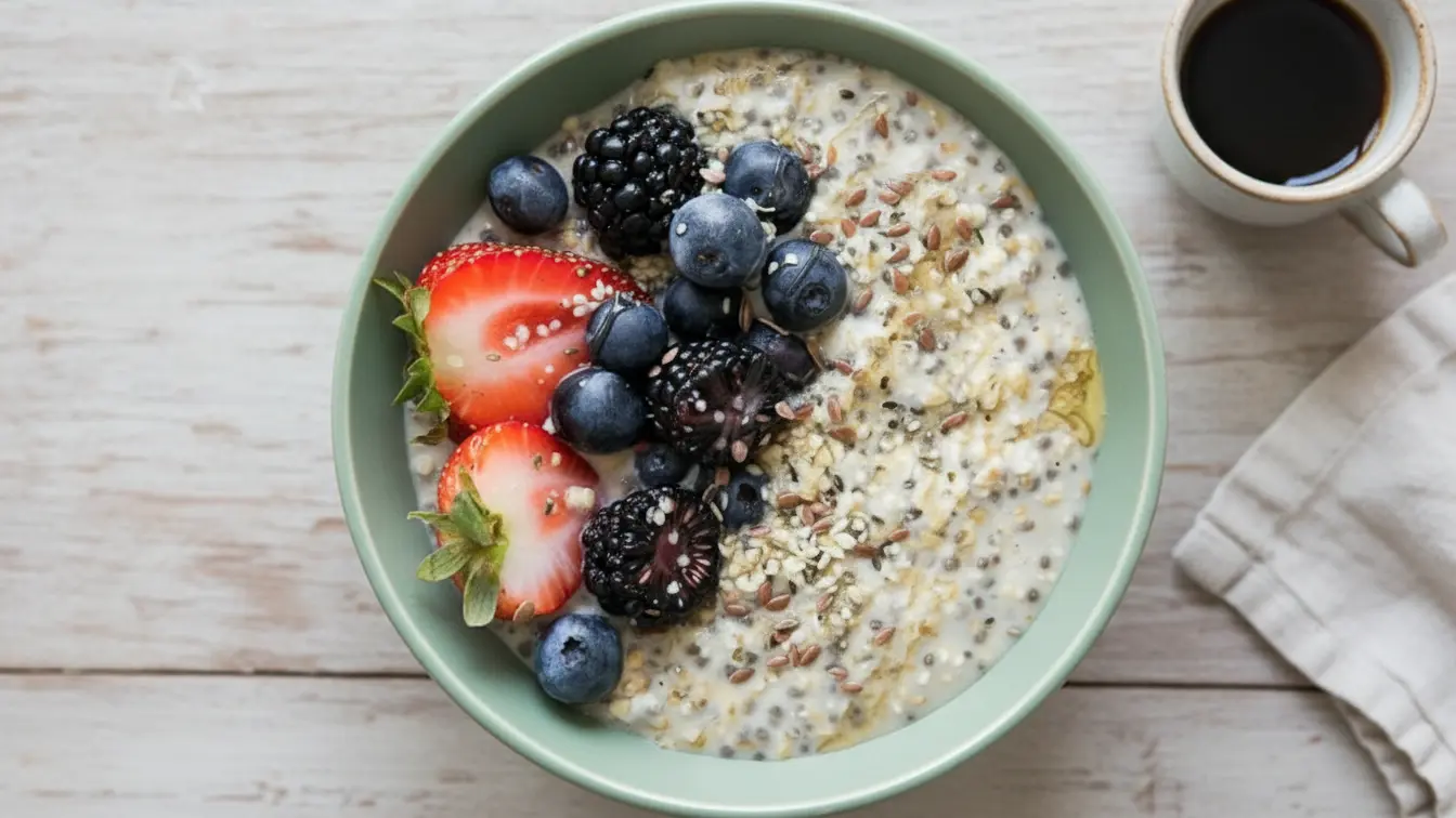 Steel Cut Overnight Oats Recipe