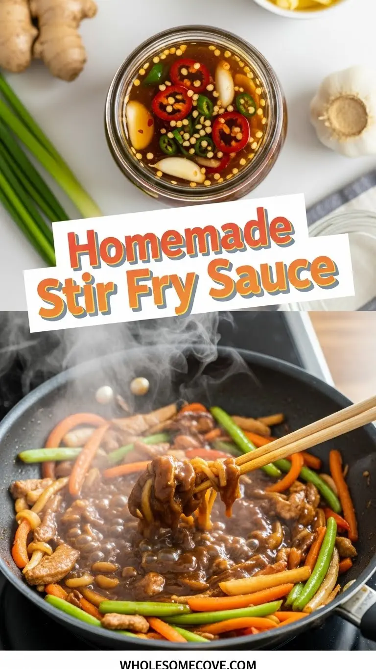 Stir Fry Sauce Recipe | Perfect for Veggies & Noodles